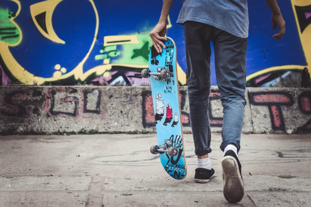 Onboarding Zielgruppe Skateboard